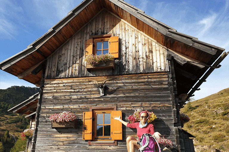 Bei einer Hüttenübernachtung ist man ganz schnell weit weg vom Alltag