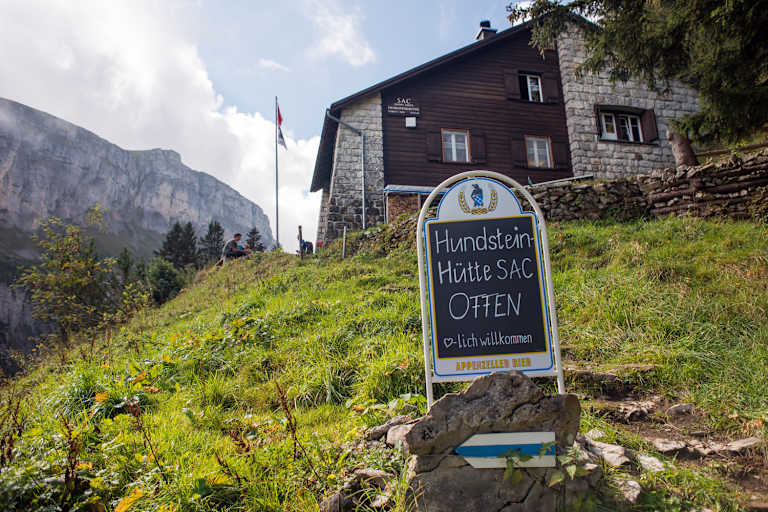 Hundsteinhütte in Appenzell