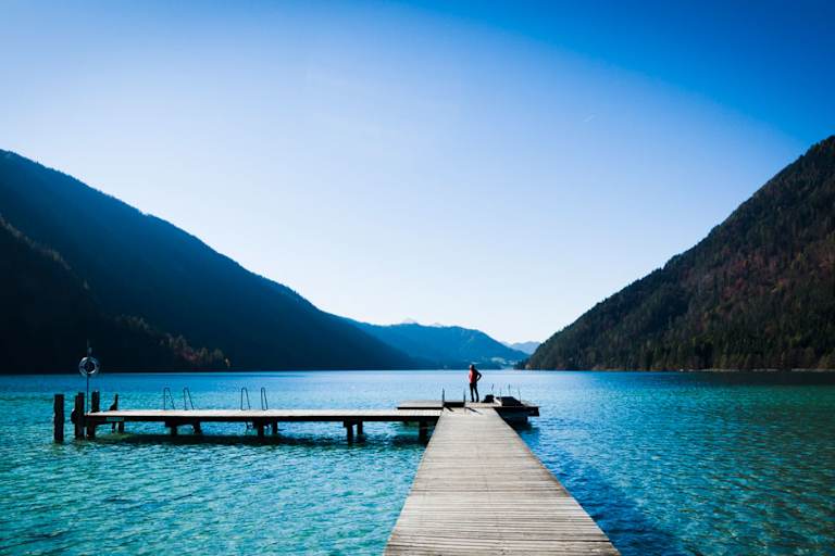 Herbststimmung am Kärntner Weissensee