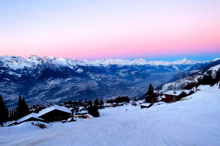 Winterwanderung bei Haute-Nendaz im Wallis