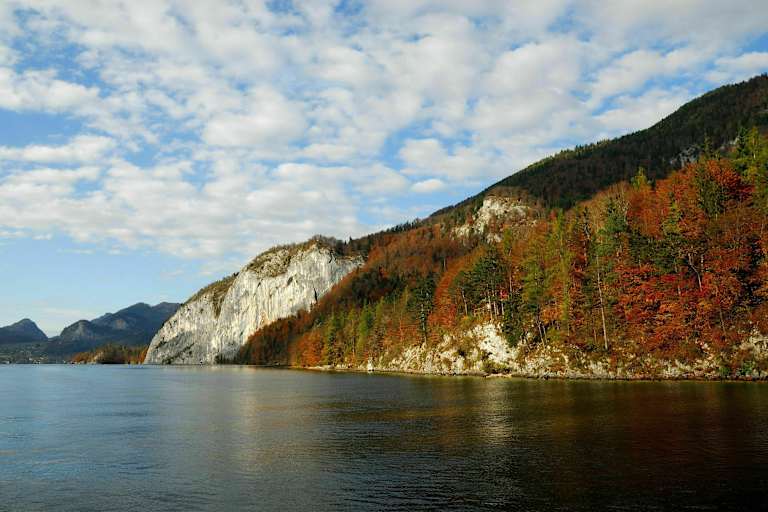 Wolfgangsee im Herbst