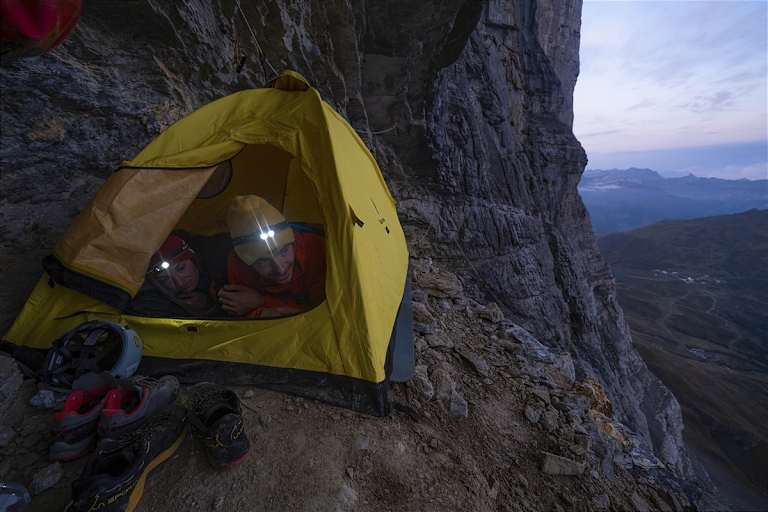 Jacopo Larcher und Babsi Zangerl