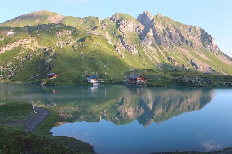 Zürsersee im Lechquellengebirge