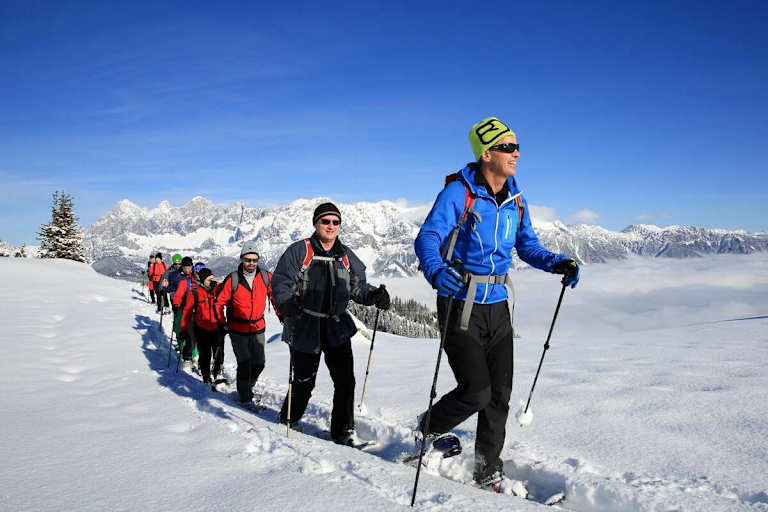 Schneeschuhtour zum Rossfeld in den Schladminger Tauern