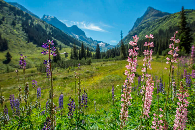 Erste Etappe auf der Runde durch die Verwallgruppe: zur Konstanzer Hütte