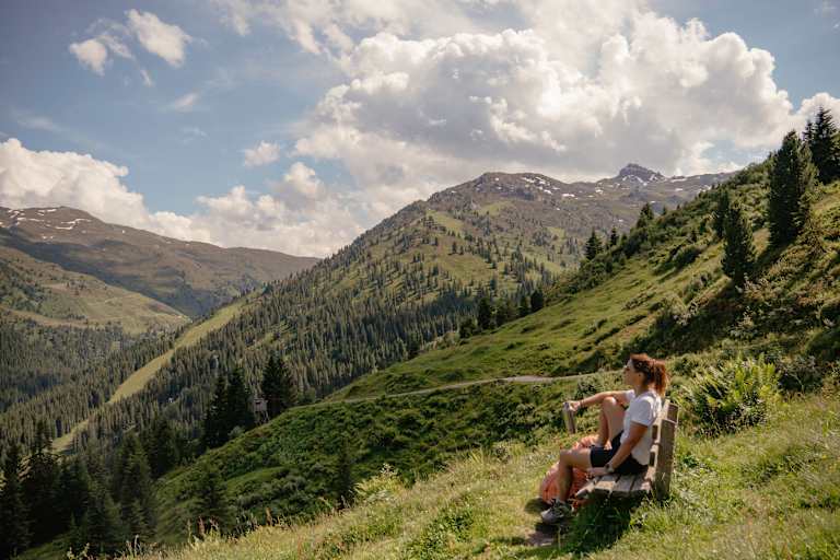 Aussichtsreiche Bergwege führen nach Hochfügen