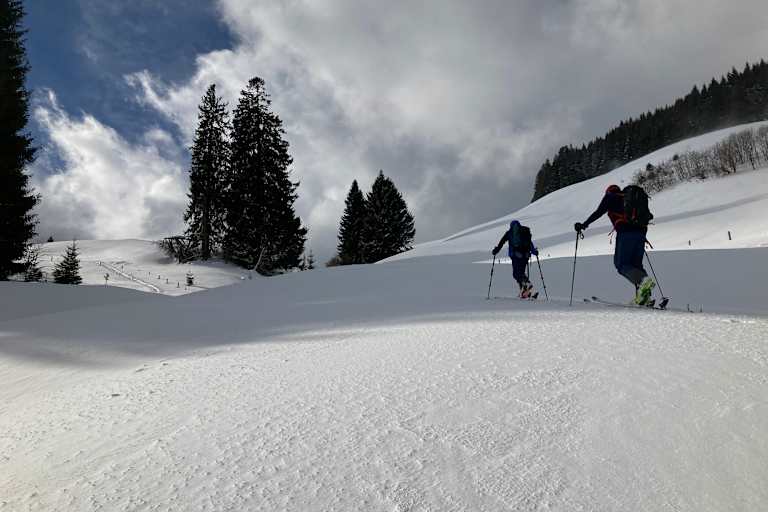 Aufstieg zum Girenkopf