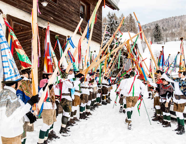 Faschingsrennen in der Steirischen Krakau