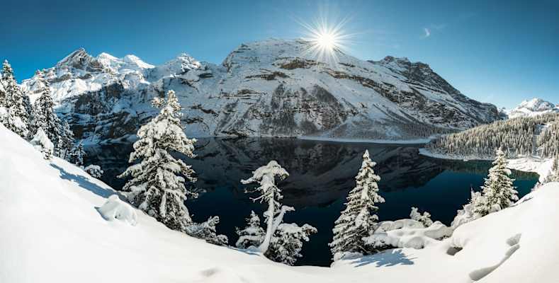 Winter in der Schweiz