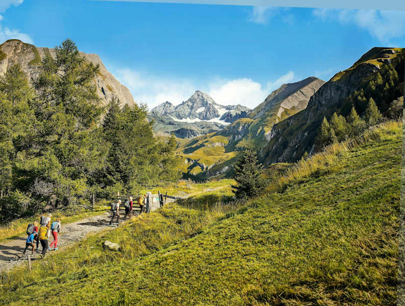 Wanderung im Ködnitztal am Fuße des Großglocknerns