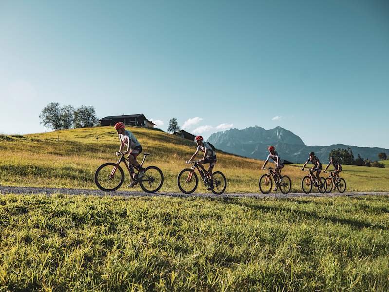 Kirchberg mit Wilder Kaiser