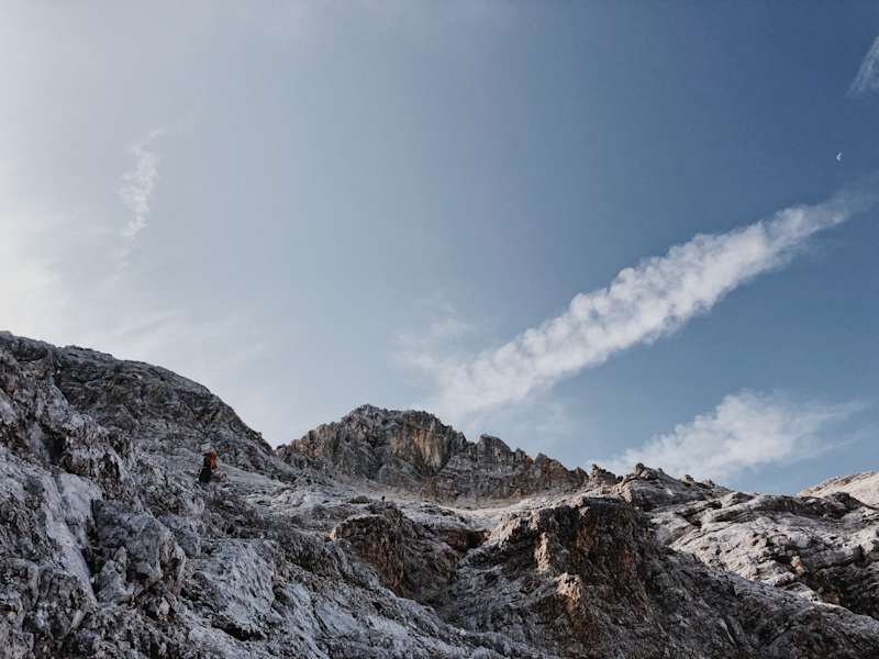Ernst Merkinger wandert weit Karwendel