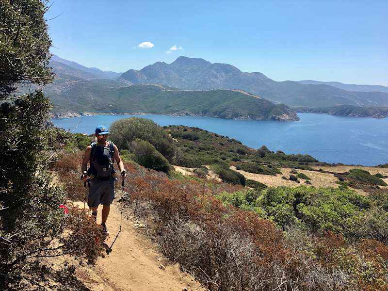 Korsika Wandern mit Kindern Capu Rosso