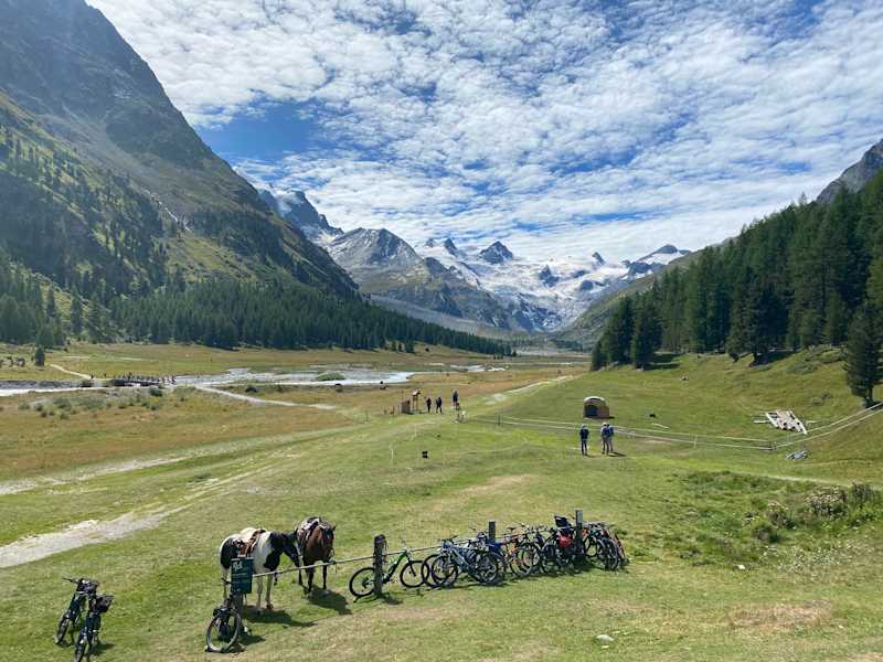 E-Biken Corviglia Engadin