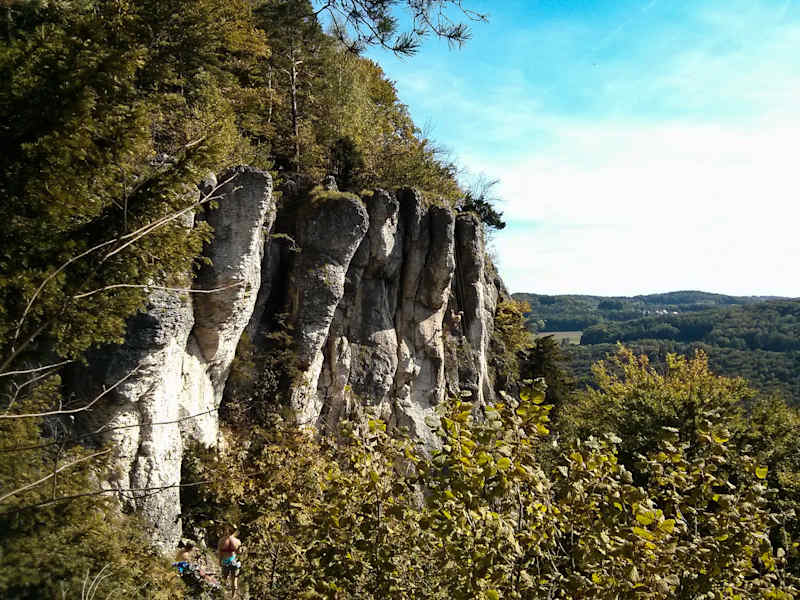 Fränkische Schweiz Klettern
