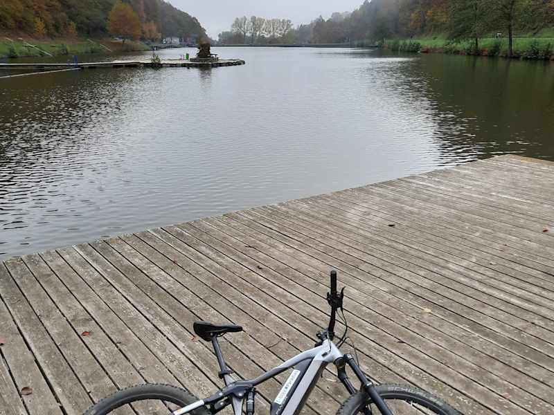 Sowohl der Batthyány Trail als auch der Rechnitz Trail enden am Rechnitzer Badesee