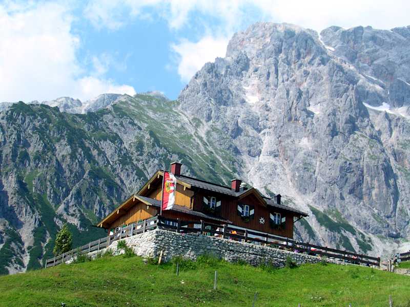 Die Erichhütte am Hochkönig