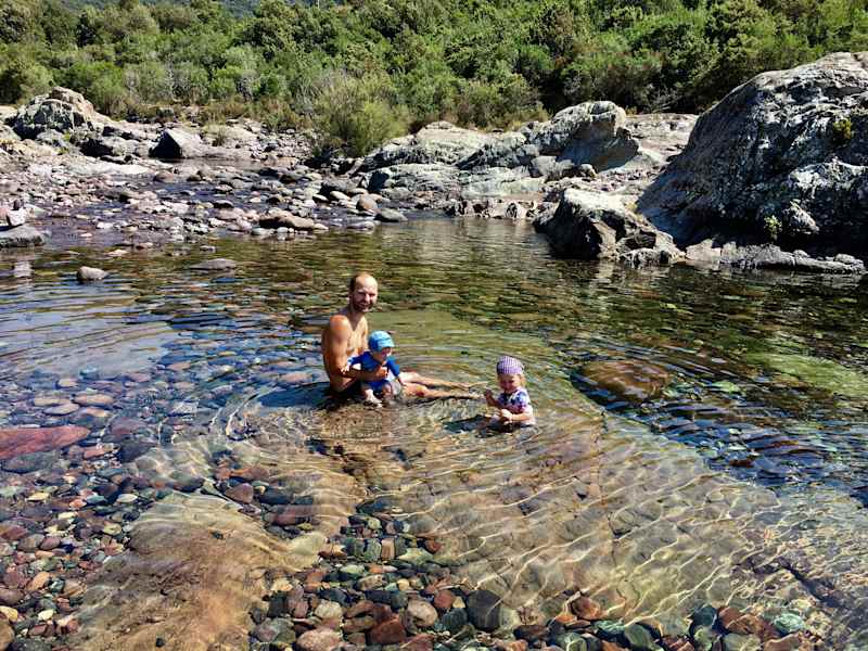 Korsika Wandern mit Kindern Fangotal