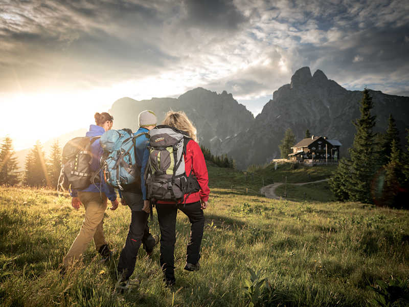 Am Weg zur Mödlinger Hütte