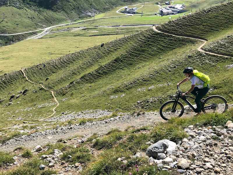 E-Biken Corviglia Engadin