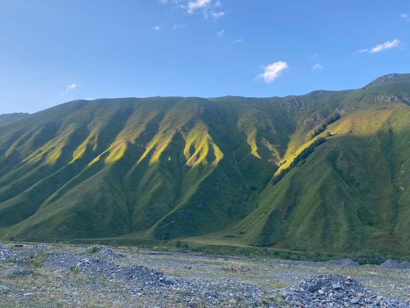 Ein typischer „Gebirgsteppich“ des Großen Kaukasus