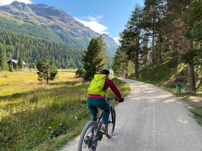 E-Biken Corviglia Engadin