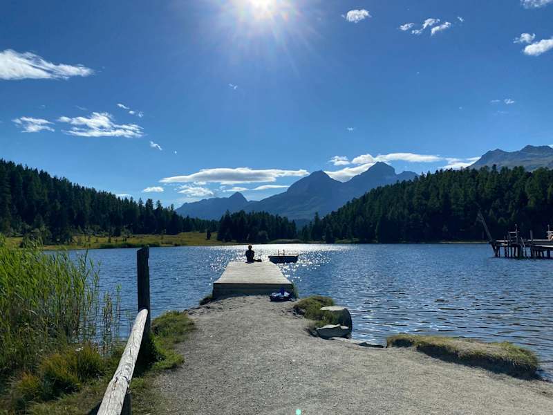 E-Biken Corviglia Engadin