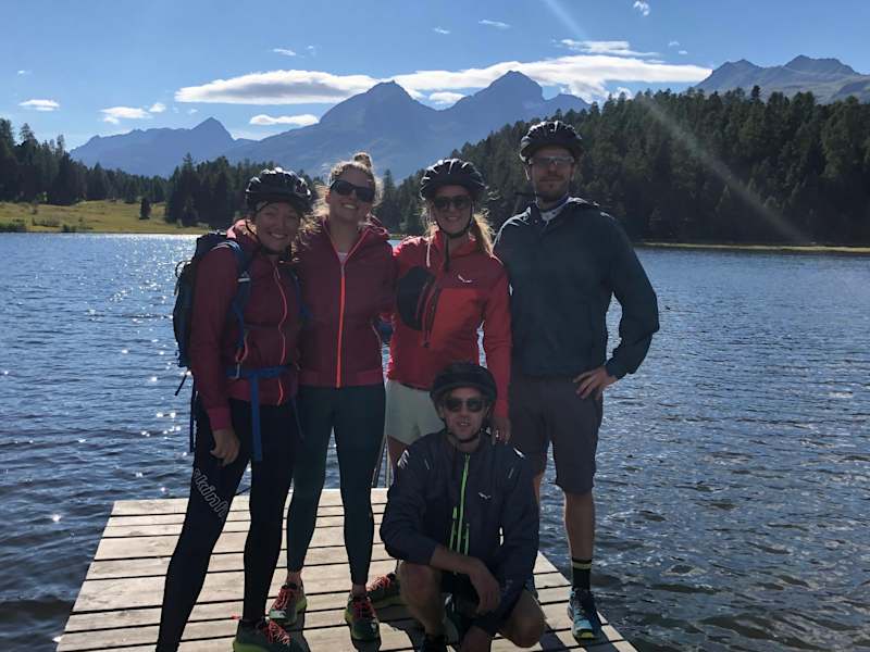 E-Biken Corviglia Engadin