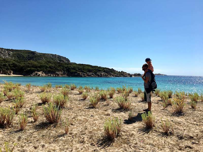 Korsika Wandern Radfahren mit Kindern