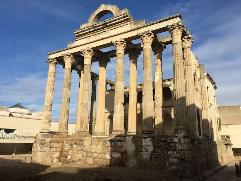 Der Diana-Tempel von Mérida