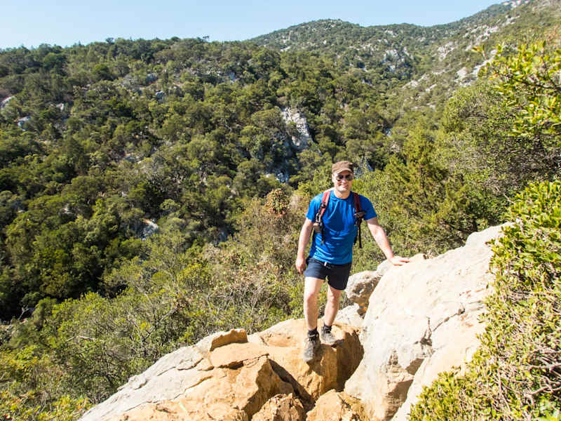 Sardinien Caletta Fuili zur Cala Luna