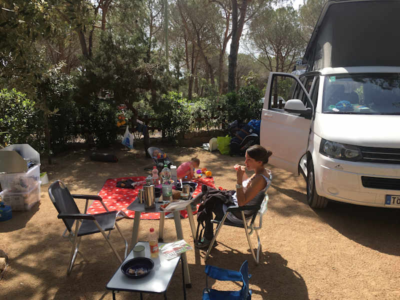 Campingreise mit Kindern VW California