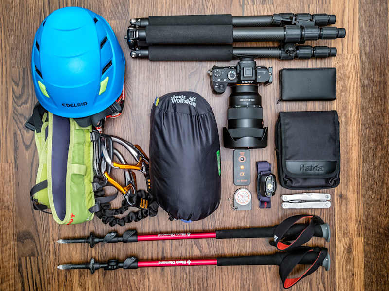 Eine gute Planung und das passende Equipment sind Voraussetzung für eine entspannte Wanderung.