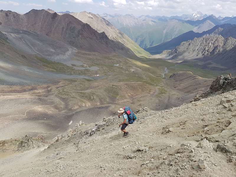 Trekking in Kirgistan