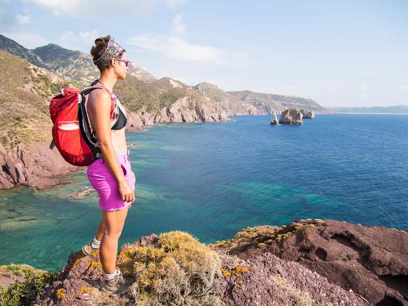 Sardinien Von Nebida zum Porto Corallo