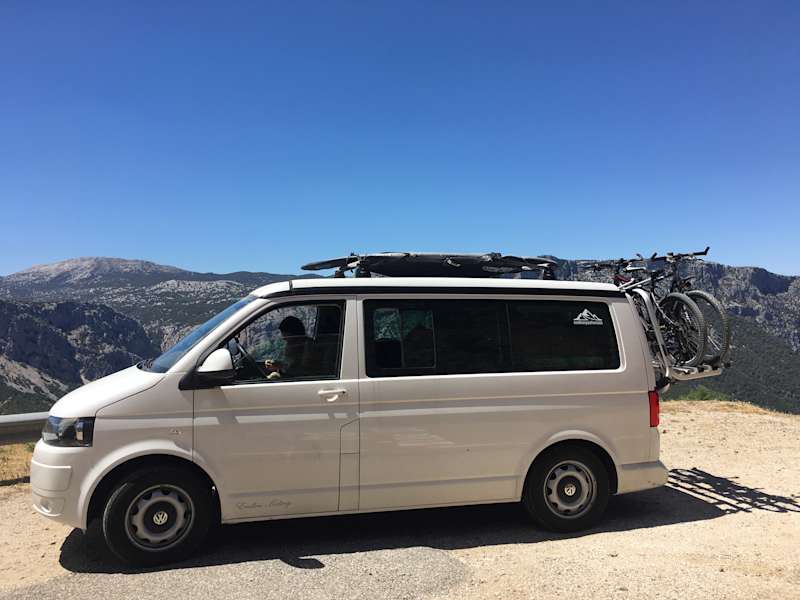 Campingreise mit Kindern VW California