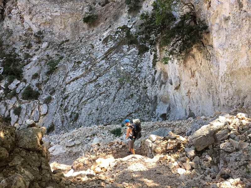 Sardinien Wandern VW-Bus Kinder