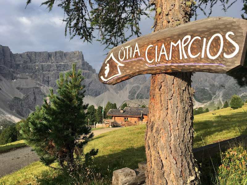 Bergsteigerdorf Lungiarü/Campill