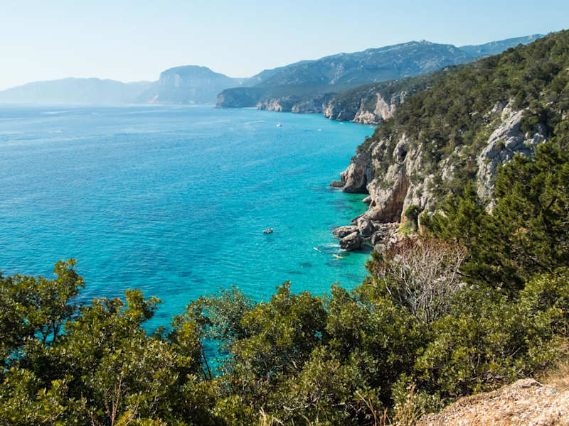 Sardinien Caletta Fuili zur Cala di Luna