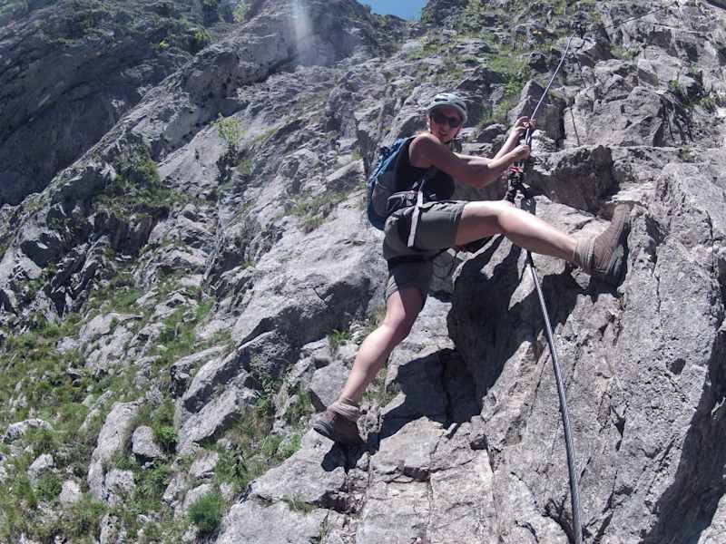 Drachenwand Klettersteig Mondsee