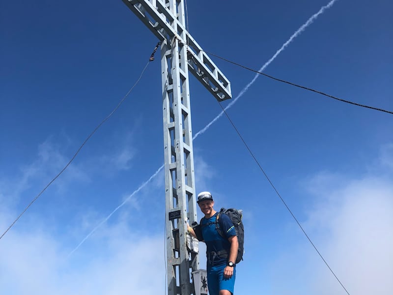 Gipfelkreuz am Großen Pyhrgas