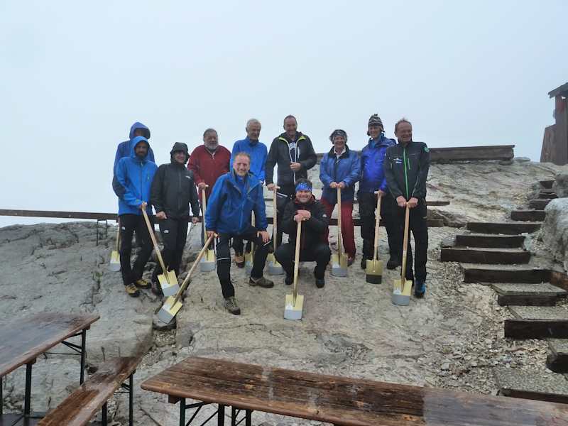 So hat alles angefangen: Spatenstich am 24. Juli 2017 