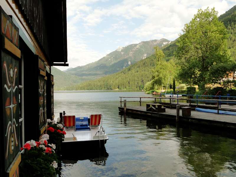 Das Bergsteigerdorf Lunz am See mit dem gleichnamigen See