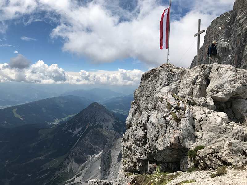 Blick über die Südwand 