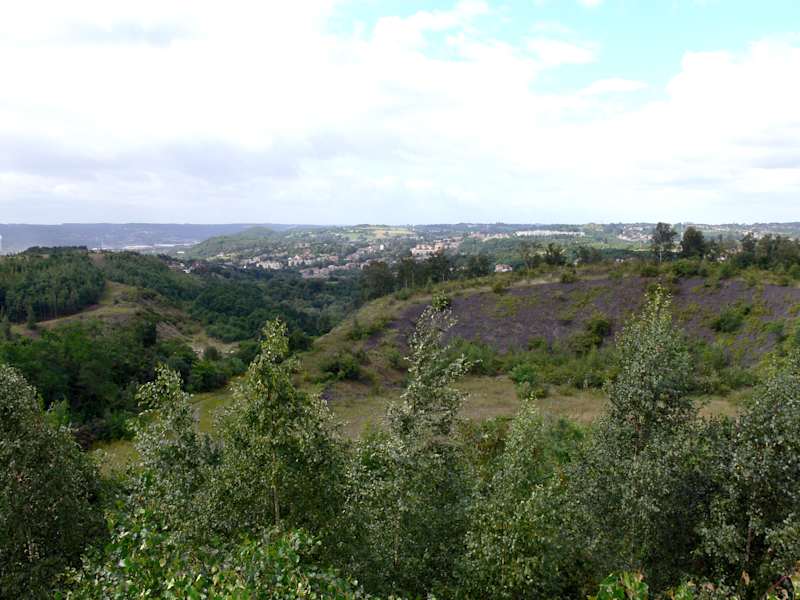 Sentier des Terrils in Belgien