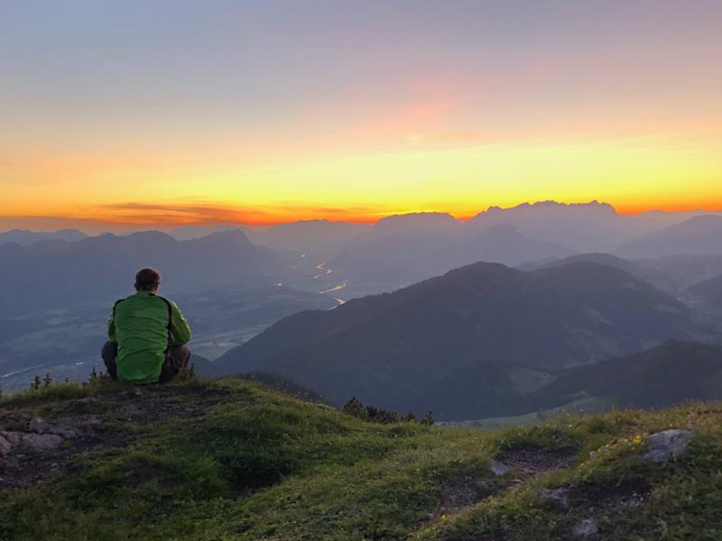 Alpbachtal Gratlspitze Sonnenaufgang