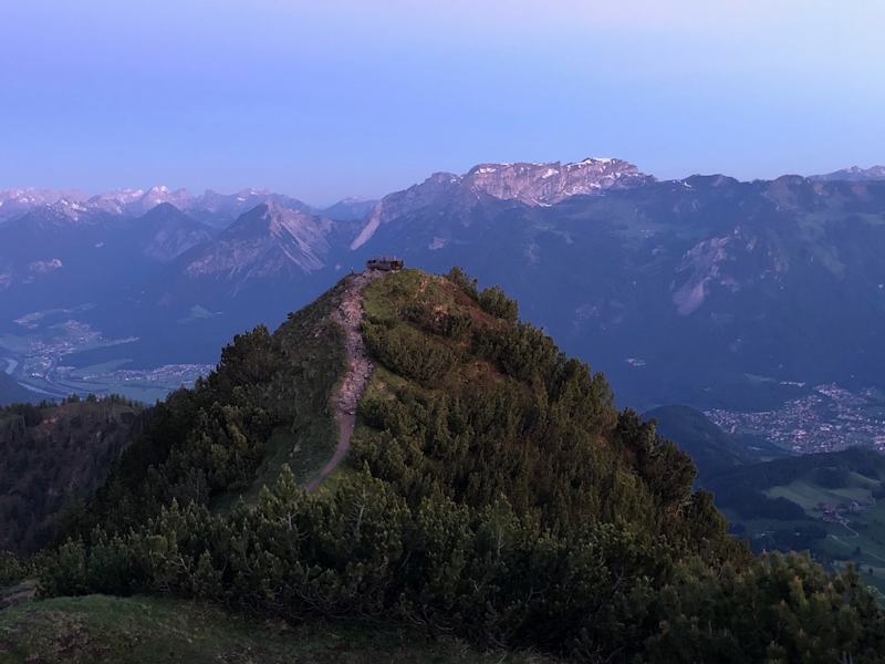 Alpbachtal Gratlspitze Sonnenaufgang