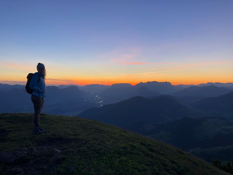 Alpbachtal Gratlspitze Sonnenaufgang
