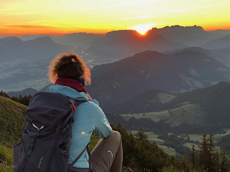 Alpbachtal Gratlspitze Sonnenaufgang