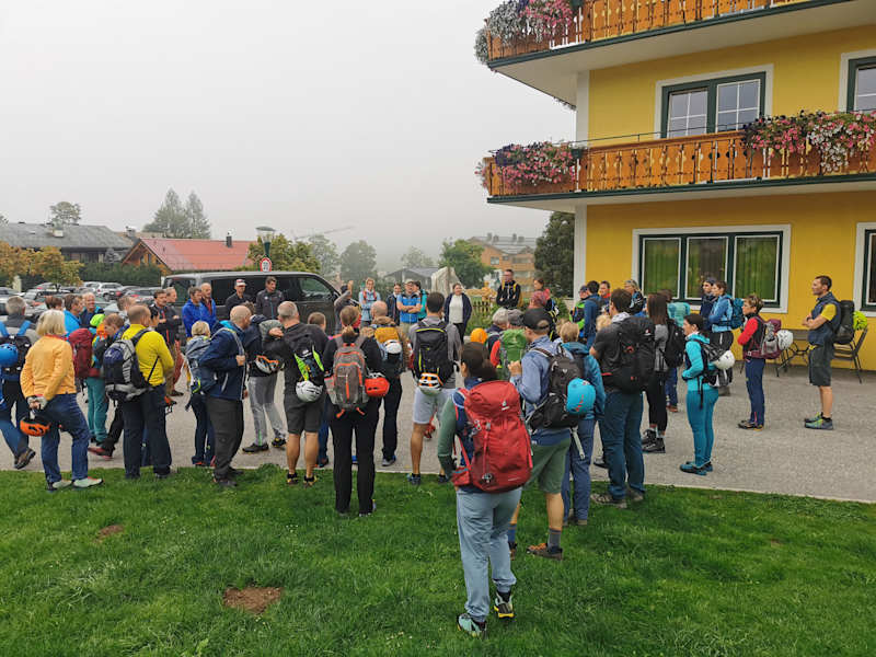 Großer Andrang an Teilnehmern am Samstagmorgen